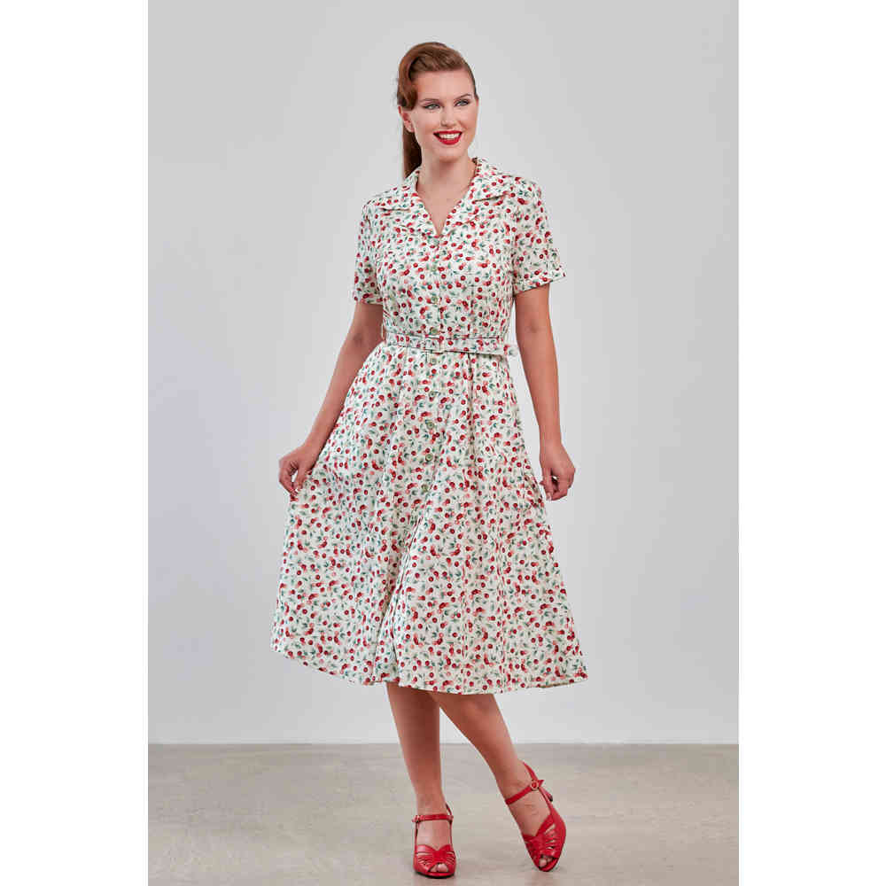 Banned - Kate Cherry Flare dress - Cream